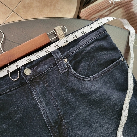 Nudie Jeans Dark Wash Organic Cotton Mens Slim Thin Finn Denim Jeans - Picture 13 of 16